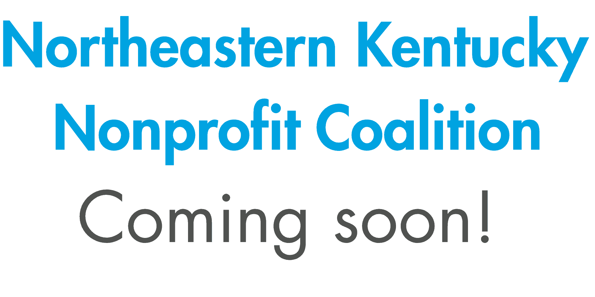 West Kentucky Nonprofit Coalition Coming soon! (1)